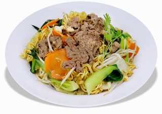Mì xào bò